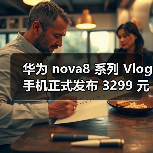 华为 nova8 系列 Vlog 手机正式发布 3299 元起（图1）