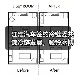 江淮汽车签约冷链委共谋冷链发展，骏铃冰博士网络版上市（图2）