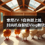 索尼ZV-1白色版上线,时尚机身解锁Vlog新玩法(图1) 索尼ZV-1白色版上线,时尚机身解锁Vlog新玩法(图1)
