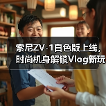 索尼ZV-1白色版上线,时尚机身解锁Vlog新玩法(图2) 索尼ZV-1白色版上线,时尚机身解锁Vlog新玩法(图2)