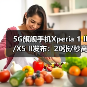 5G旗舰手机Xperia 1 II/X5 II发布:20张/秒高速连拍+电影级影像体验(图1) 5G旗舰手机Xperia 1 II/X5 II发布:20张/秒高速连拍+电影级影像体验(图1)
