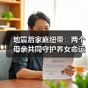 地震后家庭纽带：两个母亲共同守护养女命运（图4）