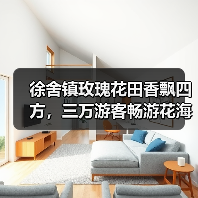 徐舍镇玫瑰花田香飘四方,三万游客畅游花海美景(图2) 徐舍镇玫瑰花田香飘四方,三万游客畅游花海美景(图2)