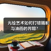 光绘艺术如何打破摄影与油画的界限?(图1) 光绘艺术如何打破摄影与油画的界限?(图1)