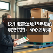汶川地震遗址15年后的震撼航拍:穿心店废墟仍存?(图3) 汶川地震遗址15年后的震撼航拍:穿心店废墟仍存?(图3)