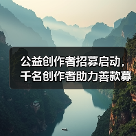 公益创作者招募启动，千名创作者助力善款募集（图4）