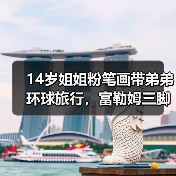 14岁姐姐粉笔画带弟弟环球旅行，富勒姆三脚架新品亮相，佳能喷墨打印机发布（图4）