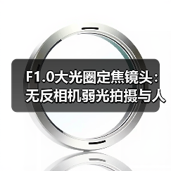 F1.0大光圈定焦镜头:无反相机弱光拍摄与人像艺术的完美平衡(图1) F1.0大光圈定焦镜头:无反相机弱光拍摄与人像艺术的完美平衡(图1)