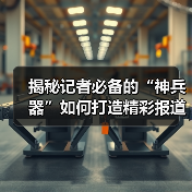 揭秘记者必备的“神兵器”如何打造精彩报道?(图1) 揭秘记者必备的“神兵器”如何打造精彩报道?(图1)