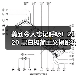 美到令人忘记呼吸！2020 黑白极简主义摄影奖得主揭晓（图1）