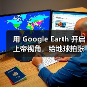 用 Google Earth 开启上帝视角，给地球拍张肖像！（图4）