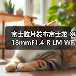富士胶片发布富士龙 XF18mmF1.4 R LM WR 镜头 ——广角焦段新选择(图1) 富士胶片发布富士龙 XF18mmF1.4 R LM WR 镜头 ——广角焦段新选择(图1)