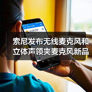 索尼发布无线麦克风和立体声领夹麦克风新品(图2) 索尼发布无线麦克风和立体声领夹麦克风新品(图2)