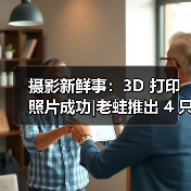 摄影新鲜事：3D 打印照片成功|老蛙推出 4 只 F0.95 镜头|富士停产 Pro 400H 胶卷（图2）