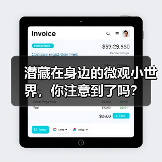 潜藏在身边的微观小世界,你注意到了吗?(图1) 潜藏在身边的微观小世界,你注意到了吗?(图1)