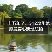 十五年了,512汶川地震最穿心遗址航拍(图1) 十五年了,512汶川地震最穿心遗址航拍(图1)